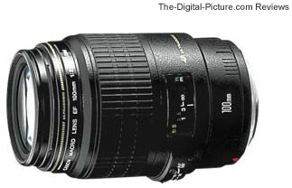 Canon Telephoto EF 100mm f/2.8L USM Macro Autofocus Lens 