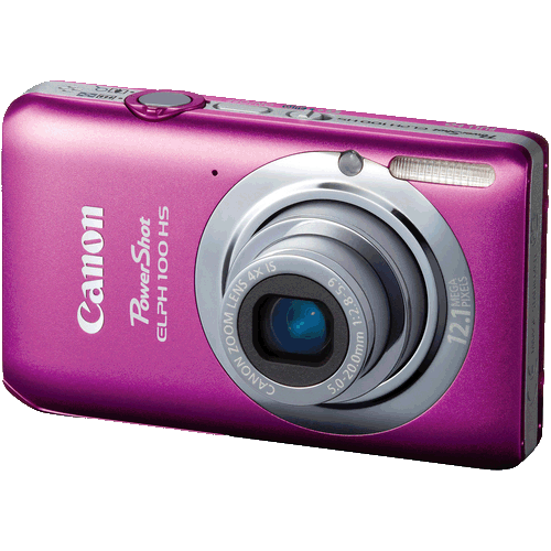 Canon Powershot 100 HS Digital ELPH Camera (Pink)