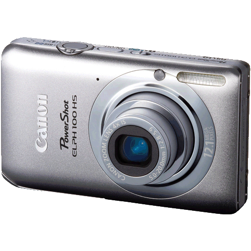 Canon Powershot 100 HS Digital ELPH Camera (Silver)