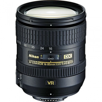 Nikon 16-85mm f/3.5-5.6G ED VR AF-S DX Nikkor Lens 