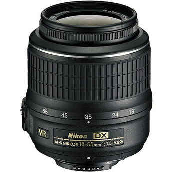 Nikon 18-55mm f/3.5-5.6G AF-S Nikkor Lens