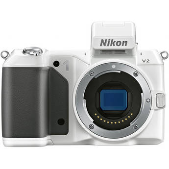  Nikon 1 V2 Mirrorless Digital Camera (White)
