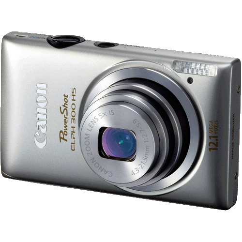 Canon Powershot 300 HS Digital ELPH Camera (Silver)