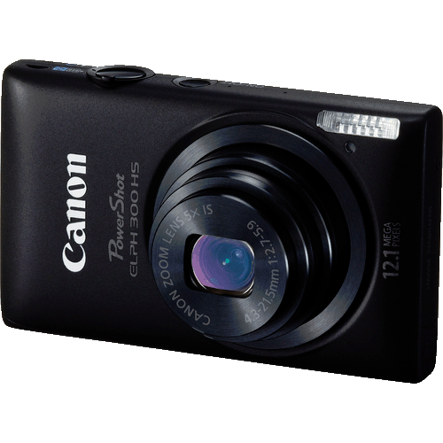 Canon Powershot 300 HS Digital ELPH Camera (Black)