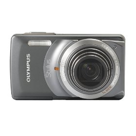 Olympus Stylus 7010 12MP Digital Camera - 7x Dual Image Stabilized Zoom 2.7 LCD (Grey) 