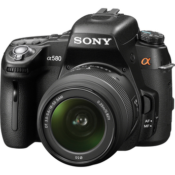 Sony Alpha DSLR-A580 Digital SLR W/18-55mm Lens 