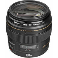 Canon Telephoto EF 100mm f/2.0 USM Autofocus Lens