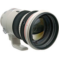 Canon Telephoto EF 200mm f/2L IS USM Autofocus Lens 