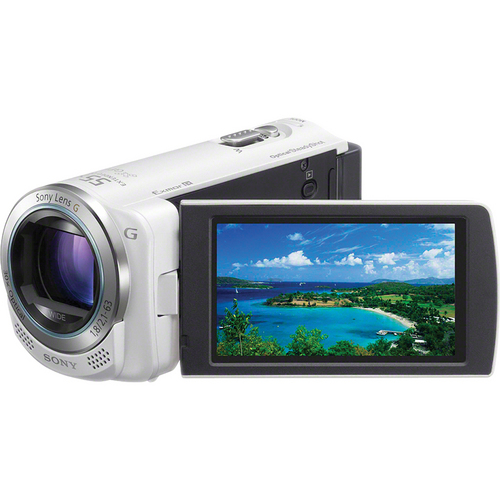 Sony HDR-CX260V High Definition Handycam Camcorder (White)
