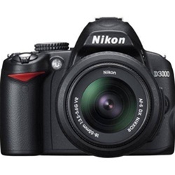 Nikon D3000 Package #11