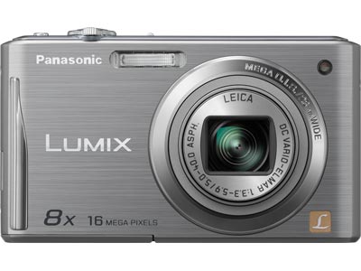 Panasonic Lumix DMC-FH27 16.1MP, 8x Optical Zoom Digital Camera - Silver 
