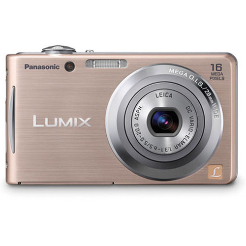 Panasonic Lumix DMC-FH5 16.1MP Digital Camera - Gold 