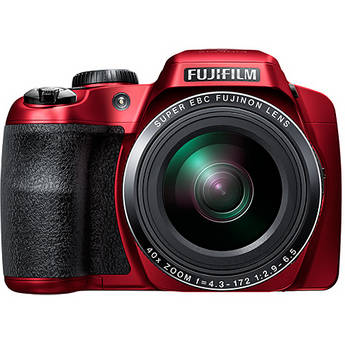  Fujifilm FinePix S8200 Digital Camera (Red) 