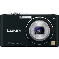 Panasonic Lumix DMC-FX48K 12.1MP Digital Camera - Black