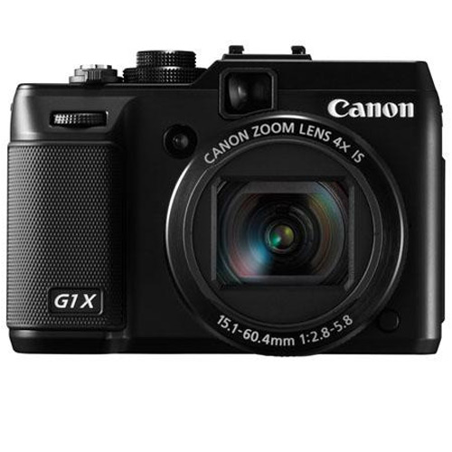   Canon G1 X 14.1 MP CMOS Digital Camera with 4x Wide-Angle Optical Image Stabilized Zoom Lens Full 1080p HD Video and 3.0-inch Vari-Angle LCD