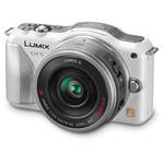 Panasonic Lumix DMC-GF5X Micro 4/3 Camera With 14-42mm f/3.5-5.6 Lens (White)