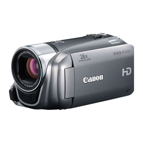 Canon VIXIA HF-R200 HD Camcorder - Silver 