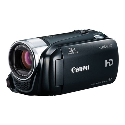 Canon VIXIA HF-R20 Flash Memory HD Camcorder - BLACK