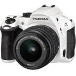  Pentax K30 Digital Camera with 18-55mm AL Lens Kit (White)
