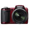Nikon Coolpix L110 12 MP Digital Camera - Red