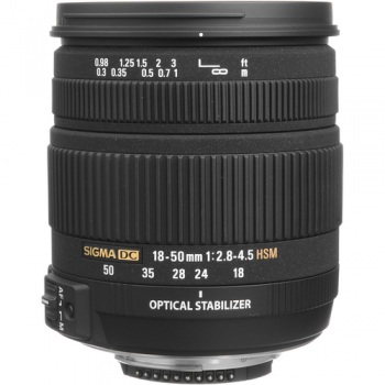 Sigma 18-50mm f/2.8-4.5 DC OS HSM Zoom For Nikon D-SLRs