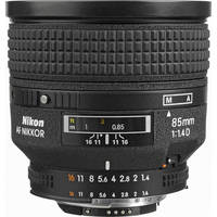 Nikon Telephoto AF Nikkor 85mm f/1.4D IF Autofocus Lens 