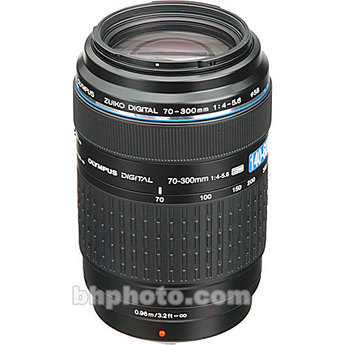 Olympus 70-300mm f/4-5.6 Zuiko ED Zoom Lens for Olympus Digital Cameras (Four Thirds System) 