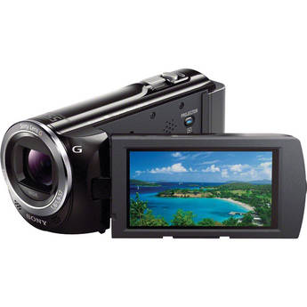  Sony 16GB HDR-PJ380 60p HD Handycam Camcorder with Projector (Black)