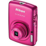 Nikon COOLPIX S01 Digital Camera (Pink)
