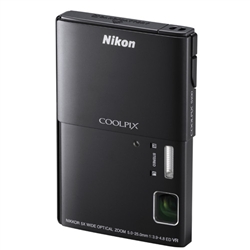 Nikon CoolPix S100 Digital Camera - Black
