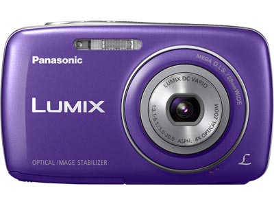 Panasonic DMC-S3R - Lumix Digital Camera - Purple 
