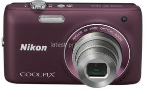 Nikon Coolpix S4100 Digital Camera with 14 Megapixels, 5x Wide Angle Optical Zoom - Plum