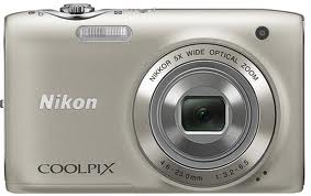Nikon Coolpix S6100 Digital Camera with 16 Megapixels, 7x Wide Angle Optical Zoom - Silver
