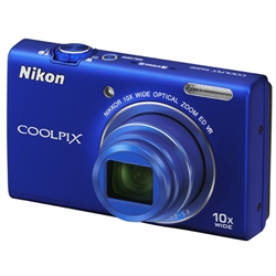 Nikon CoolPix S6200 Digital Camera - Blue