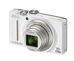 Nikon CoolPix S8200 Digital Camera- Silver