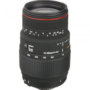 Sigma 70-300mm f/4-5.6 APO DG Macro Autofocus Lens for Nikon AF-D