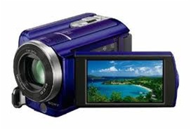 Sony DCRSR68, 80GB Hard Disc Drive Handycam Camcorder (Blue)