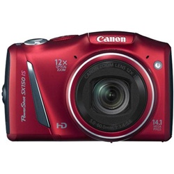 Canon Powershot SX150 Digital Camera - Red