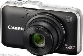 Canon SX230 Package 1