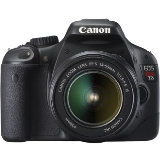 Canon EOS Rebel T2i (550D) 18.0 Megapixel Digital SLR Camera Kit w/ EF-S 18-55mm f/3.5-5.6 IS Lens Kit