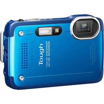  Olympus TG-630 iHS Digital Camera (Blue) 