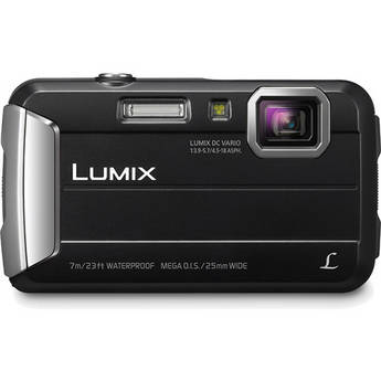  Panasonic Lumix DMC-TS25 Digital Camera (Black) 