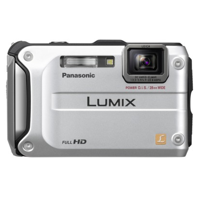 Panasonic Lumix DMC-TS3 12.1 MP, Waterproof Digital Camera - Silver 