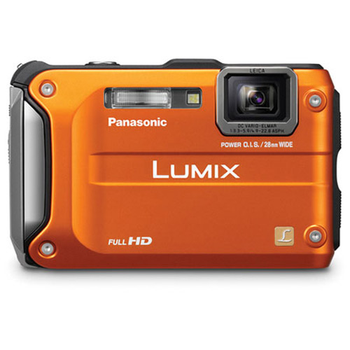 Panasonic Lumix DMC-TS3 12.1 MP, Waterproof Digital Camera - Orange 