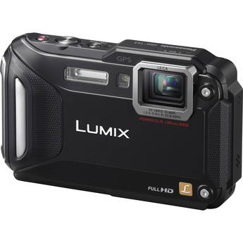  Panasonic Lumix DMC-TS5 Digital Camera (Black) 
