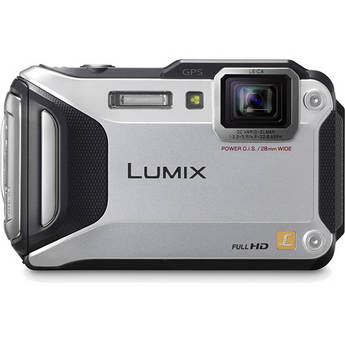  Panasonic Lumix DMC-TS5 Digital Camera (Silver) 