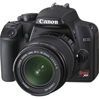 Canon EOS Rebel XS (a.k.a. 1000D) SLR Digital Camera Kit (Black) with 18-55mm IS Lens 
