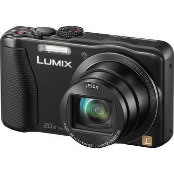  Panasonic Lumix DMC-ZS25 Digital Camera (Black) 