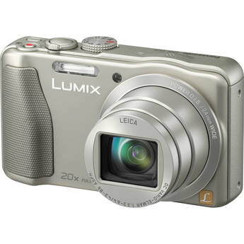  Panasonic Lumix DMC-ZS30 Digital Camera (Silver) 