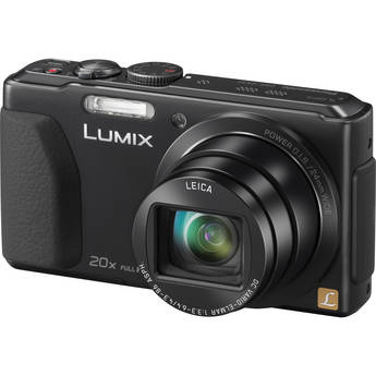  Panasonic Lumix DMC-ZS30 Digital Camera (Black) 